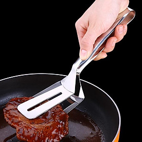 Mua Kẹp inox gắp thức ăn xẻng lật thực phẩm chiên đồ ăn bằng inox (XG04)