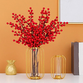 Nordic Flower Vase Iron  Vase for Home Office Shelf Decoration L
