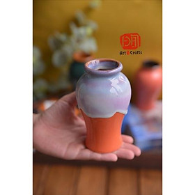 Lọ hoa mini để bàn siêu cute, sứ Bát Tràng. Trang trí kệ treo tường, bàn làm việc, bàn cafe