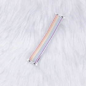Mua Dây Đeo Cho Apple Watch Nylon Sport Loop Màu Cầu Vồng