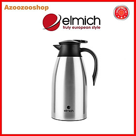 Bình Giữ Nhiệt Gia Đình Inox 304 Elmich EL-3690, Thể Tích 2000ml - Hàng Chính Hãng