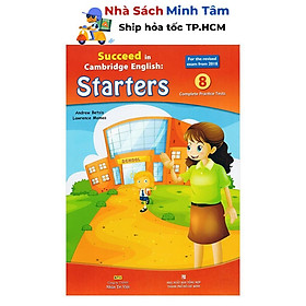 Sách - Succeed In Cambridge English - Starters (Kèm CD, Đáp Án Và Bài Tập) - Nhân Trí Việt