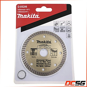 Đĩa cắt kim cương dạng dợn sóng 105x20/16mm Makita D-05206 | DCSG