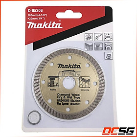 Mua Đĩa cắt kim cương dạng dợn sóng 105x20/16mm Makita D-05206 | DCSG