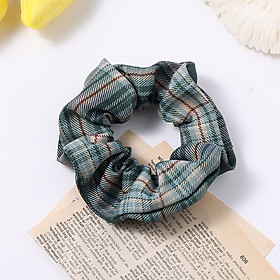 Buộc tóc Scrunchies phong cách Hàn Quốc trẻ trung