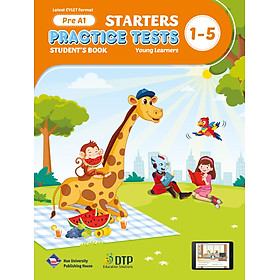 Ảnh bìa Pre A1 Starters - Practice Tests 1-5