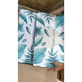 Mua Thảm đá siêu thấm cao cấp Nhật Bản họa tiết lá cây xanh lá kích thước 40x60