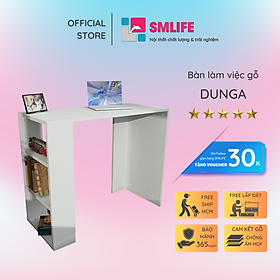 Mua Bàn Học Trẻ Em Bằng Gỗ Đẹp Đơn Giản SMLIFE Dunga
