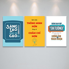 Mua Bộ Tranh canvas tạo động lực cực đẹp -  PGĐL1602