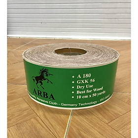 Vải nhám cứng ARBA 10cm cỡ hạt từ 36 đến 240