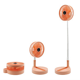 Mua Quạt mát Gấp gọn Pin sạc sành điệu cho văn phòng bàn học (tròn 20cm) - AGDTelesco