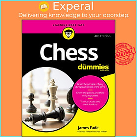 Sách - Chess For Dummies by James Eade (US edition, paperback)