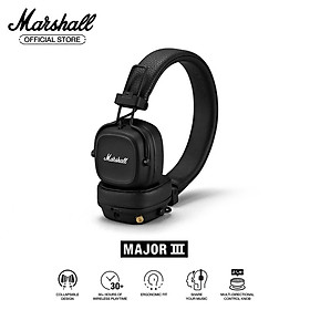 Tai nghe Bluetooth Marshall Major IV - 80 giờ nghe nhạc không dây - Hàng chính hãng