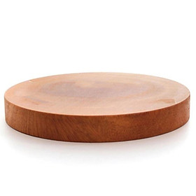 Thớt gỗ me sừn tròn gỗ tốt dùng bền đẹp Đường Kính 25cm