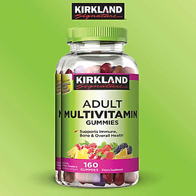 Kẹo dẻo bổ sung vitamin và khoáng chất Kirkland Signature Adult Multivitamin Gummies 160 Viên - Nhập khẩu Mỹ