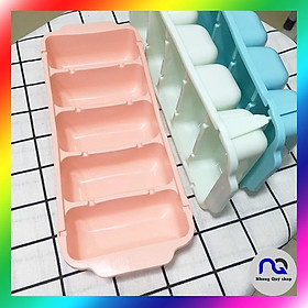 Mua Khay làm đá  trữ đông đồ ăn dặm cho bé 5 viên to nhựa dẻo VIỆT NHẬT –(MS 6928)