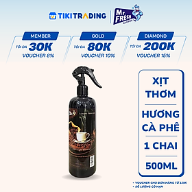 Nước hoa xịt phòng cao cấp Mr.Fresh 500ml