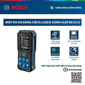 Máy đo khoảng cách Bosch laser xanh GLM 50-23 G