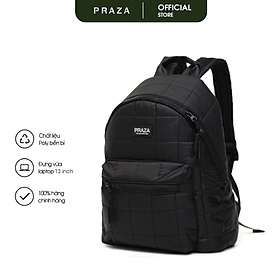 Balo Mini Vải Chần Bông Đựng Laptop 13 inch Cao Cấp PRAZA - BLTK210