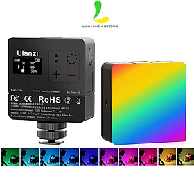 Hình ảnh Đèn hỗ trợ quay phim chụp ảnh ULANZI VL49 RGB PRO - Đèn Led đổi màu RGB Tích Hợp pin sạc 2500mAh - Hàng nhập khẩu