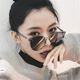 Kính Mát Nữ Thời Trang Hàn Quốc K38 Cao Cấp Màu Ghi Trong Suốt Ôm Sát Khuôn Mặt + TẶNG QUÀ MAY MẮN TÀI LỘC
