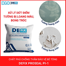 Chất phủ chống thấm bảo vệ bê tông tuyệt hảo DEFIX PROSEAL PI-1