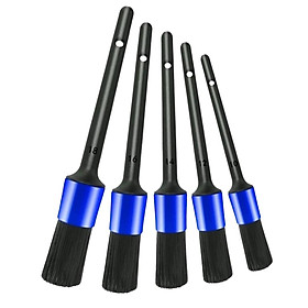 5 Pieces Car Detail Brush for Vehicles Interior Exterior Wheels Engine