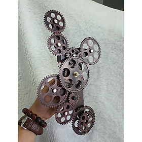 Mua Bộ bánh răng đồng hồ treo tường (Gear Clock) chuyển động liên tục 12 bánh răng chuyển động