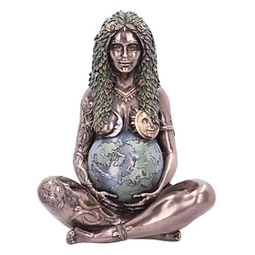 Tượng Nữ thần Trái đất Gaia điêu khắc đồ trang trí phòng khách phòng ngủ