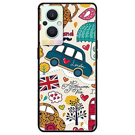 Ốp lưng dành cho Oppo A16K - Oppo A36 / A76 - Oppo Reno 7z 5G - Họa Tiết England