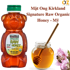 Mật Ong Kirkland Signature Raw Organic Honey 680g Nhập Khẩu Mỹ Tốt Cho Sức