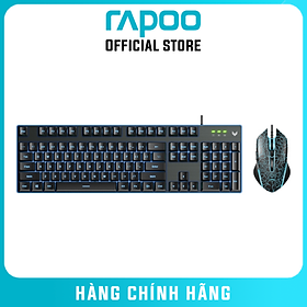 Mua Bộ Bàn Phím Và Chuột Có Dây Gaming Rapoo V100S - Hàng Chính Hãng