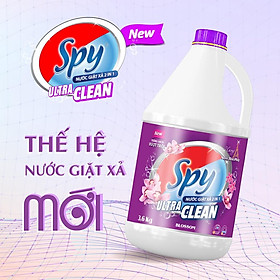 Nước giặt xả SPY 4,6 kg 2 trong 1 hương hoa Pháp Ultra Clean trắng sạch vượt trội, lưu hương dài lâu