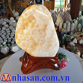 Mua Trụ thạch anh bông vàng để két sắt chiêu tài lộc 7kg (33*20.5 cm) - TAV61