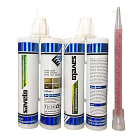 Mua Combo 5 chai keo chà ron Saveto cao cấp - Keo chít mạch Saveto epoxy 2 thành phần