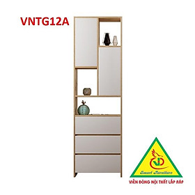 Mua TỦ TRANG TRÍ KIÊM VÁCH NGĂN PHÒNG VNTG12A-B _ Nội thất lắp ráp Viendong Adv