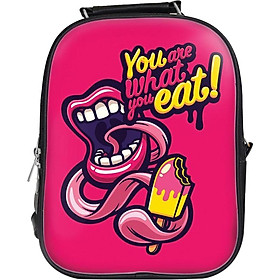 Balo Unisex In Hình You Are What You Eat - BLTE149
