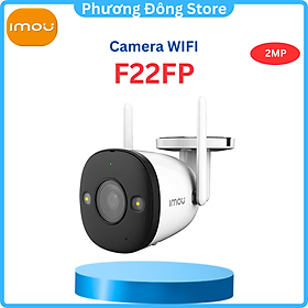 CAMERA WIFI IMOU NGOÀI TRỜI F22FP 1080P FULL COLOR BAN ĐÊM CÓ MÀU - HÀNG CHÍNH HÃNG