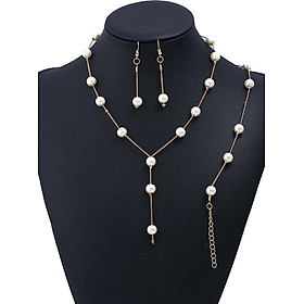 Bộ trang sức ngọc trai 3 món