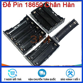 Mua Đế Pin 18650 Chân Hàn Riêng Biệt