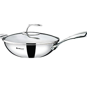 Mua Chảo T Chef Series Wok Pan (nắp kính) - TUPPERWARE CHÍNH HÃNG