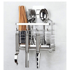 Mua Ống Đựng Đũa Dán Tường INOX SUS304  Kệ Để Đũa Nhà Bếp