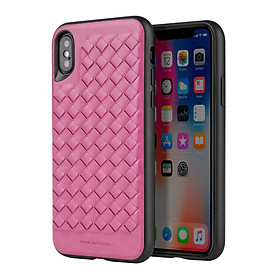 Ốp Lưng iPhone X Viva Tejido - Hồng - Hàng nhập khẩu