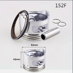 Mua Quả piston động cơ xăng 152( piston  xéc măng  ắc  chốt)