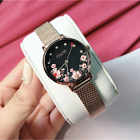 Đồng hồ hàn quốc julius nữ ja-1164lg hoa - limited
