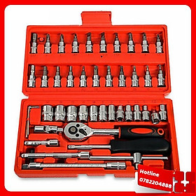 Mua Bộ Dụng Cụ Mở Bu Lông Ốc Vít - Bộ Dụng Cụ Sửa Chữa Đa Năng 46 Chi Tiết - Loại Tốt