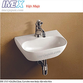 Mua Chậu lavabo treo tường kích thước nhỏ IMEX IM 1313