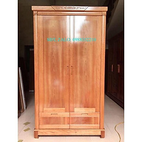 Tủ quần áo gỗ xoan đào