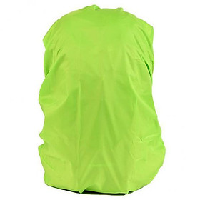 2xWaterproof Outdoor Camping Hiking Backpack Bag Dust Rain Cover Green