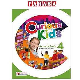 Sách ngoại văn: Curious Kids Level 4 Activity Book With Digital Activity Book